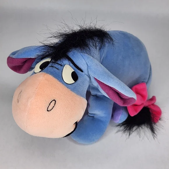 Vintage Eeyore Plush Disney Winnie The Pooh Donkey Collectible 90s